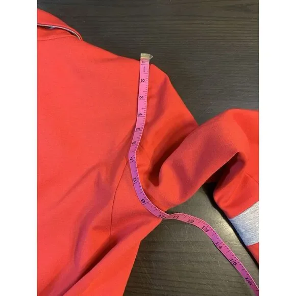 Gap Academy Blazer Womens 8 Red Gray Stripes Collegiate Academia Retro Preppy - Picture 16 of 16